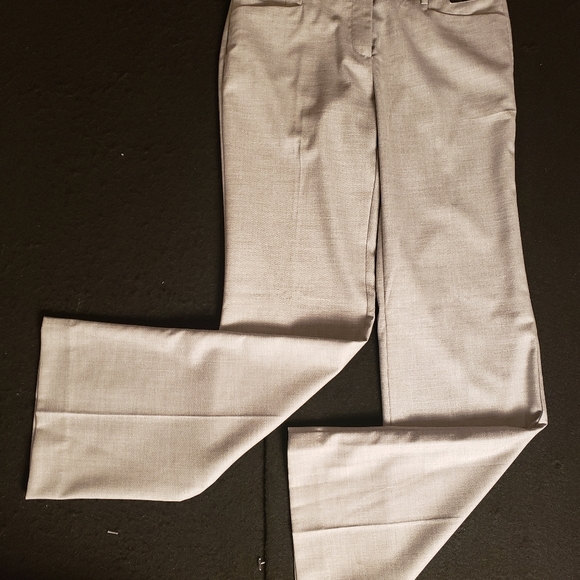 BNWT NY & Co. Gray Stretch Boot Cut Slacks, Women's Size 4 - Picture 7 of 12